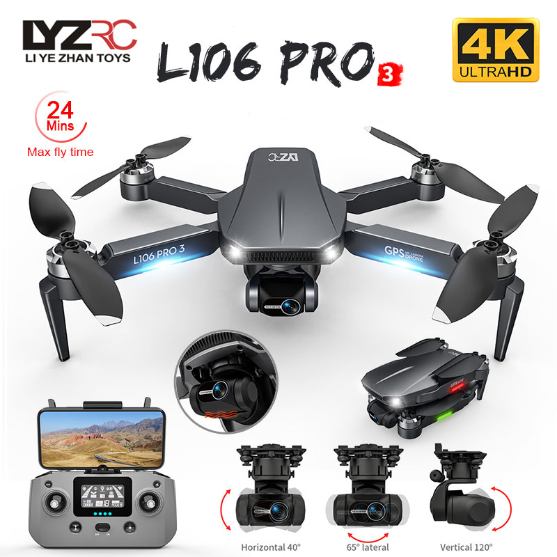 Drone Gimbal Brushless - L106 Pro 3 طائرة بدون طيار