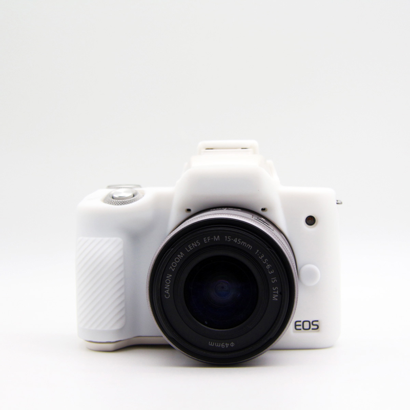 غطاء حماية من السيليكون للكامي - مراجعة Canon Camera Eos M50 Mark Ii وسعره