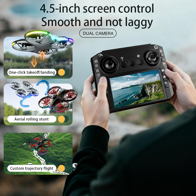 طائرة بدون طيار احترافية RH830 - مراجعة Drone Gimbal Brushless وسعره