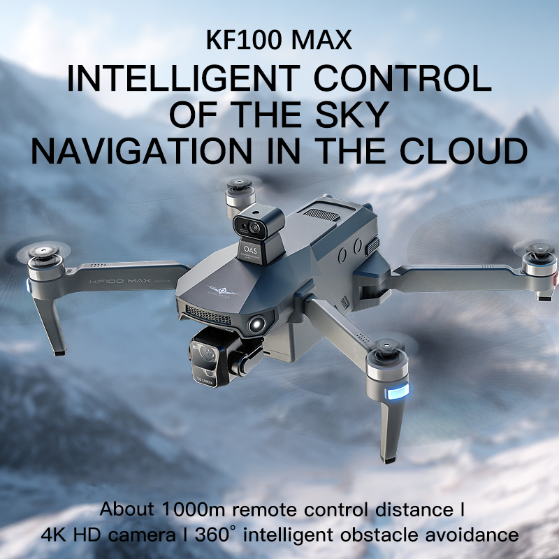 KF100 MAX GPS الطائرة بدون طيا - مراجعة Drone Gimbal Brushless وسعره