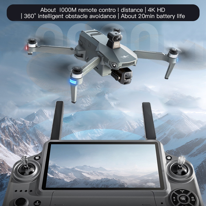 KF100 MAX GPS الطائرة بدون طيا - مراجعة Drone Gimbal Brushless وسعره