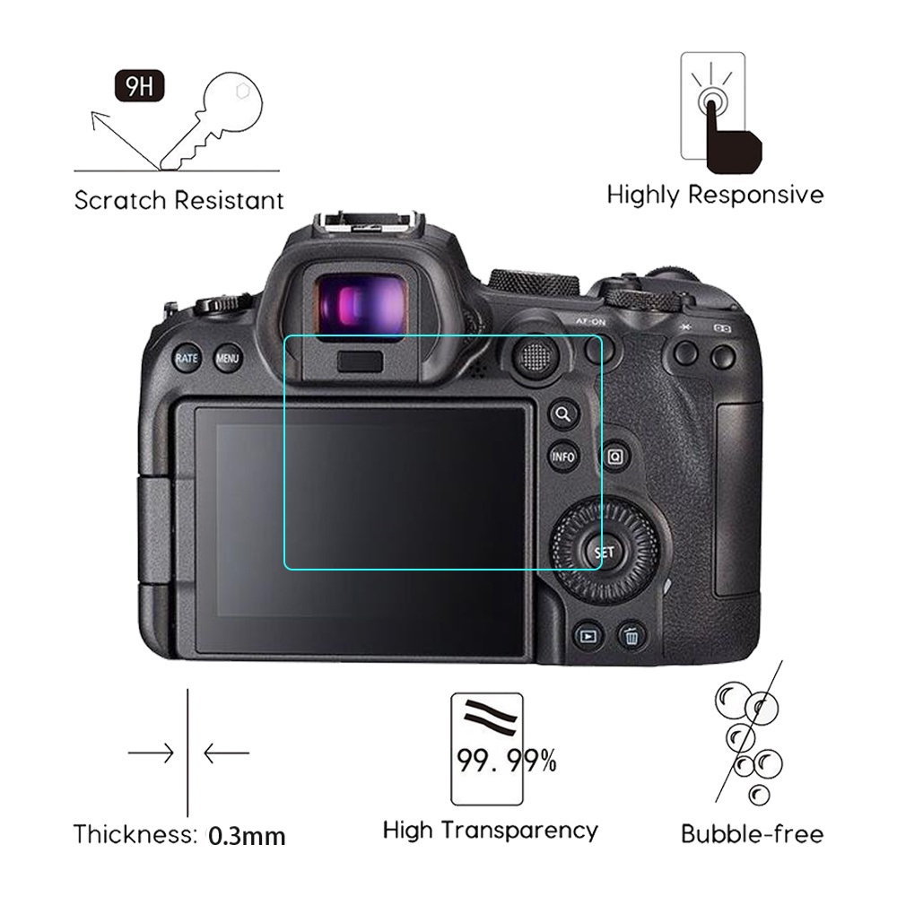 واقي زجاجي للكاميرا لطرازات كا - مراجعة Canon Camera Eos R8 وسعره