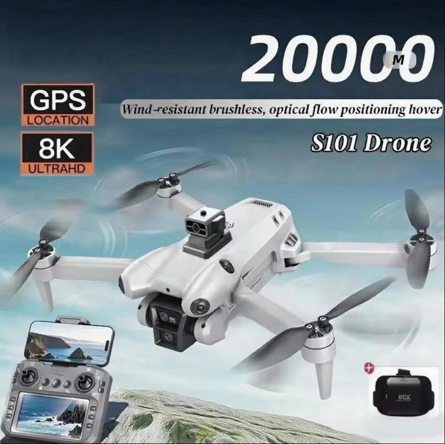Xiaomi S101 Drone 8K HD كاميرا - مراجعة Drone Gimbal 3 Axis وسعره